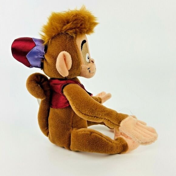 Disney Store Abu Monkey from Aladdin Plush Stuffed Animal Toy 7" - Picture 3 of 7